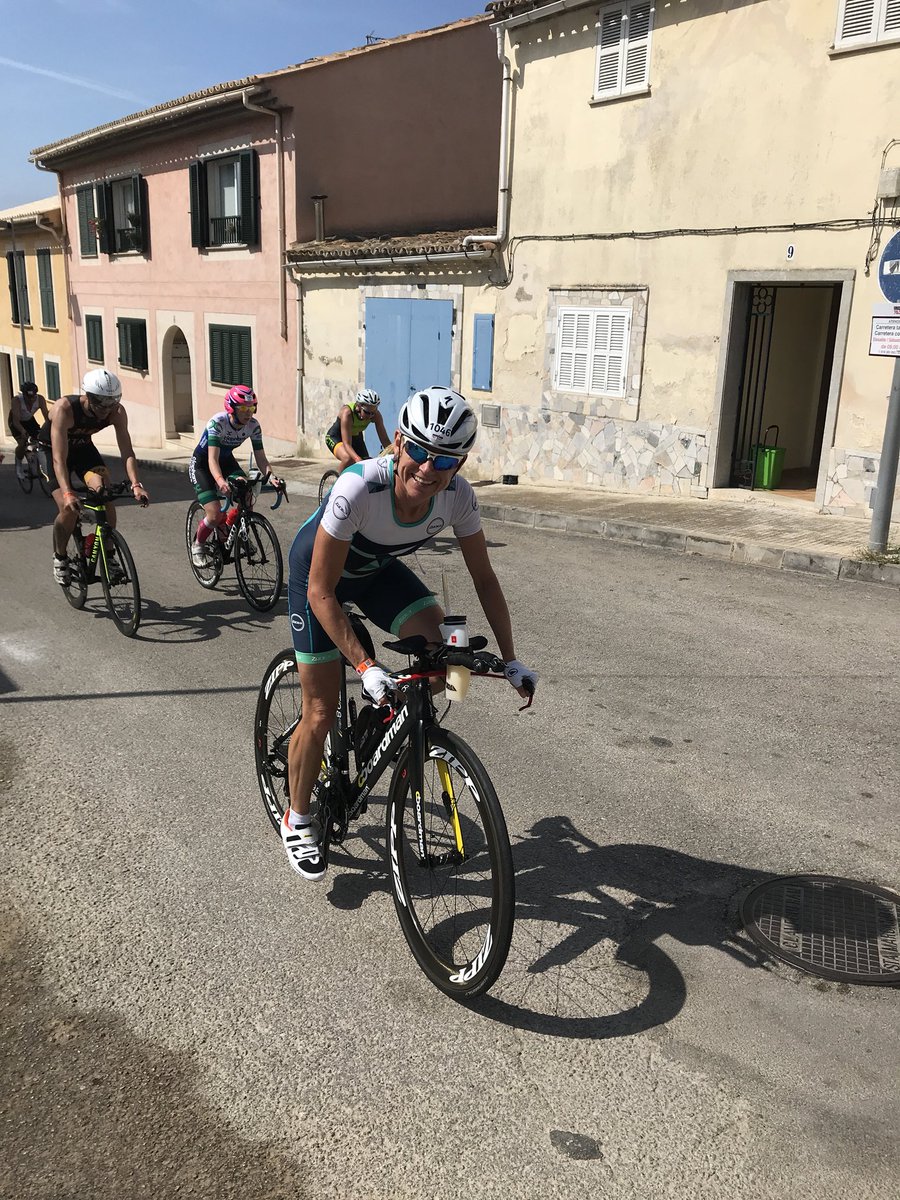 markjphillips_1's tweet photo. Sprint pander Jacqui Phillips takes on IM 70.3 Mallorca @tri247 @Pedalcover @Zone3official https://t.co/v86fWhayg6