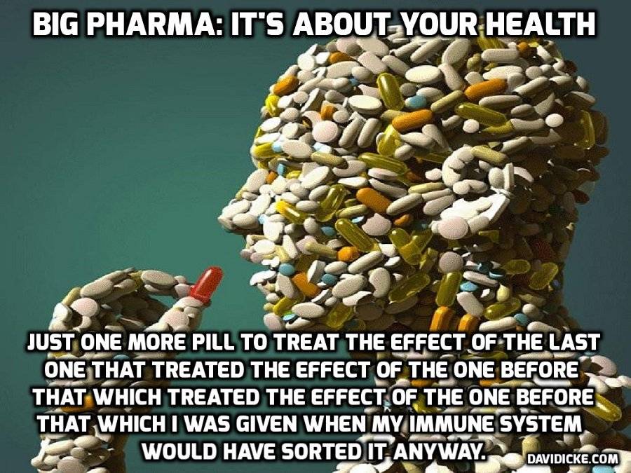 davidicke's tweet photo. Are pills killing us? Few know that GPs are paid extra to prescribe drugs... but while many are beneficial one doctor argues wanton doling out of medicine could explain a fall in life expectancy
https://t.co/uUZrJytOMW #BigPharma https://t.co/rPC3hkhFku