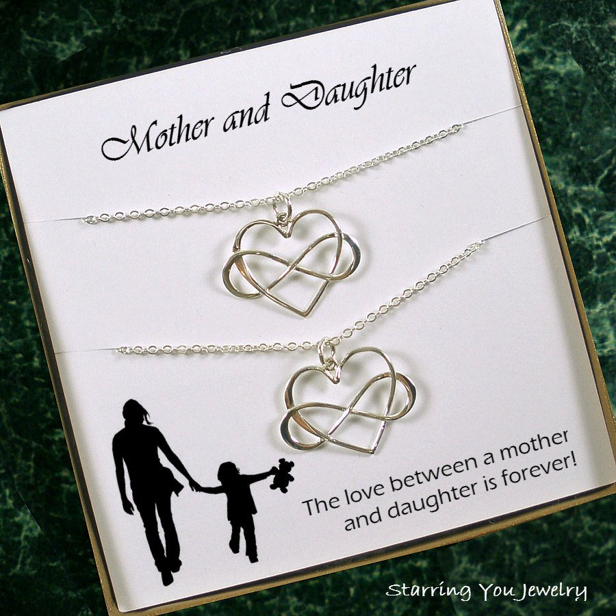 StarringUJewel's tweet photo. Mother daughter necklace set, mom daughter jewelry, mother daughter gift, mommy me, gifts for mom from daughter, birthday, infinity heart https://t.co/Z8A1BS02AC #necklace #jewelry #necklaces #giftideas #pottiteam #etsy #giftforher #epiconetsy https://t.co/p8TdZhhW4F