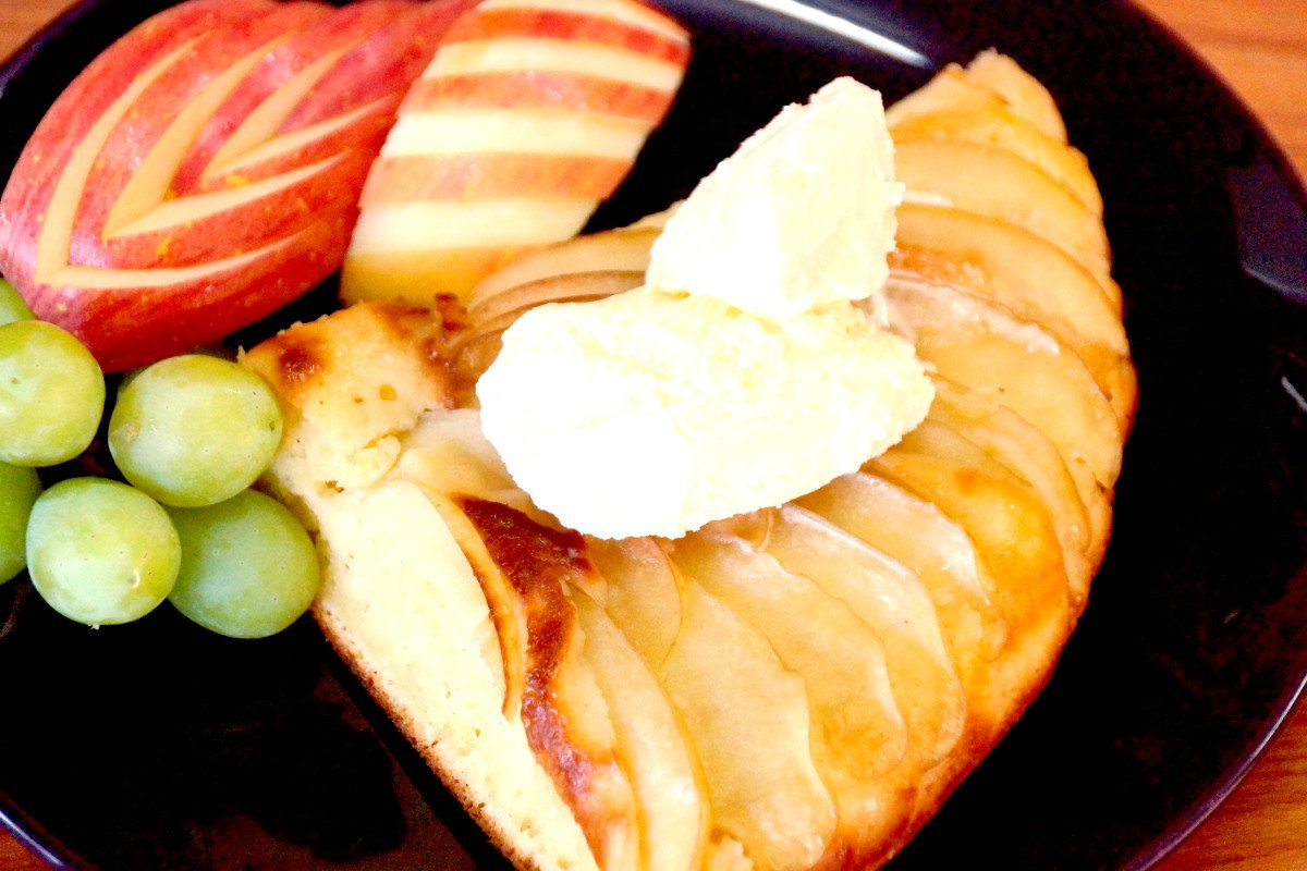 スキル 台所召喚 はすごい りんごのパンケーキ ミルクジェラート添え しっぽタヌキの活動報告