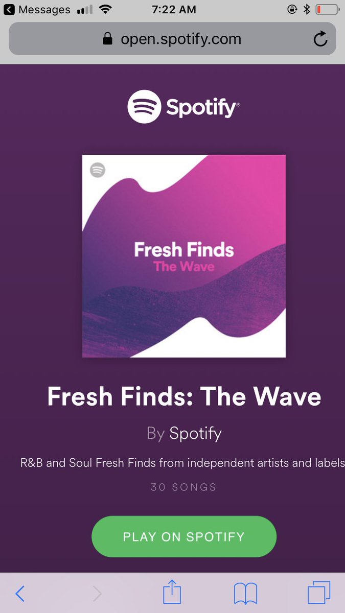 KylaImani's tweet image. Hayyy‼️ Ya’ Girl is sooo “hyped” 2 be selected by @Spotify for it’s curated “FRESH FINDS: THE WAVE” Playlist 4 independent artists 🎼 🙌🏽 on my song #SITTINGUPINMYROOM f/ @jaycritch 🎧 #FreshFinds #Spotify #kylaImani #Music
