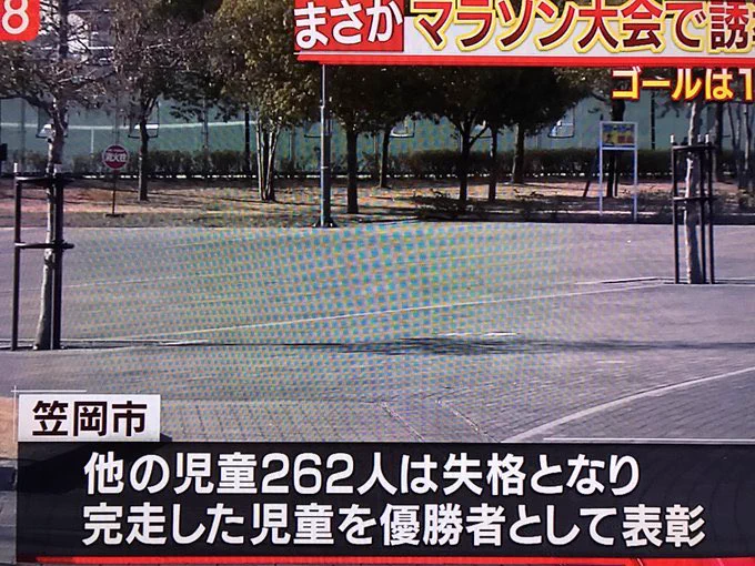 マラソン大会で誘導ミスにより263人中262人が失格に！完走した1人が優勝するｗｗｗ