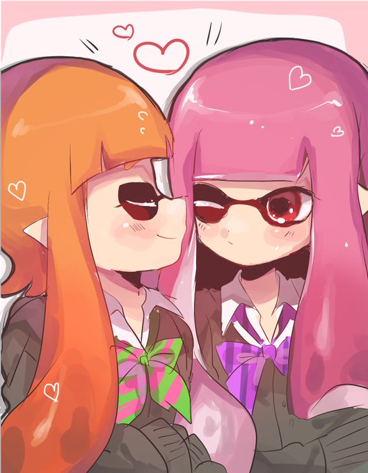 イカップルのtwitterイラスト検索結果 古い順
