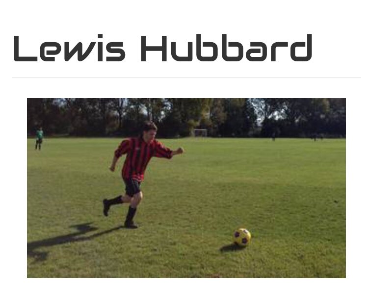 SLDNSharks's tweet photo. PLAYERS’ PLAYER OF THE SEASON: Congratulations to @Lewispshubbard on some smashing performances from full back this season. Here he is in full flight, about to kick the ball with absolute precision (I assume). Well done mate! https://t.co/OkXamoyEhT