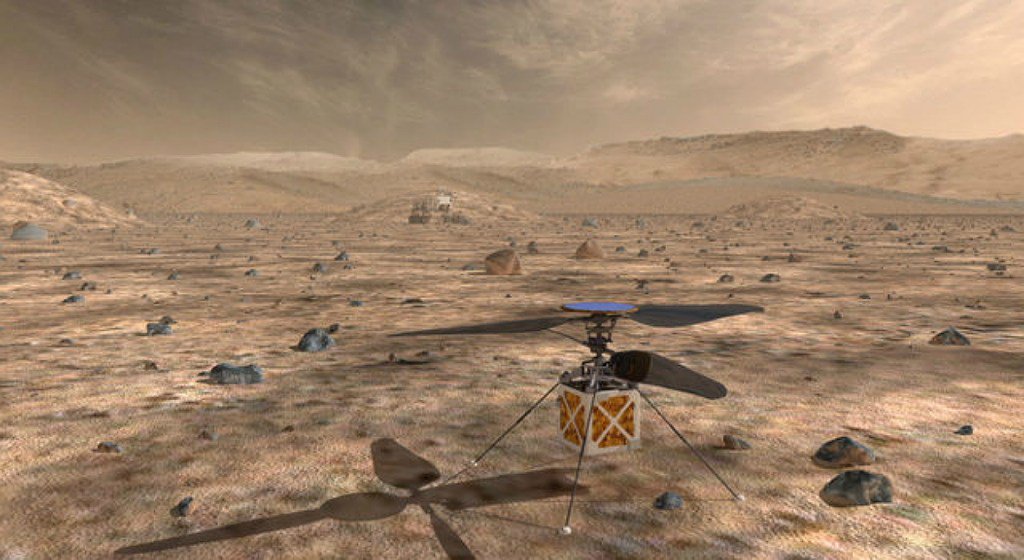 Drones_Monthly's tweet photo. NASA To Send a Dronecopter to Mars in 2020 https://t.co/d8WckVsfe1 https://t.co/sjuRVd6Ehc