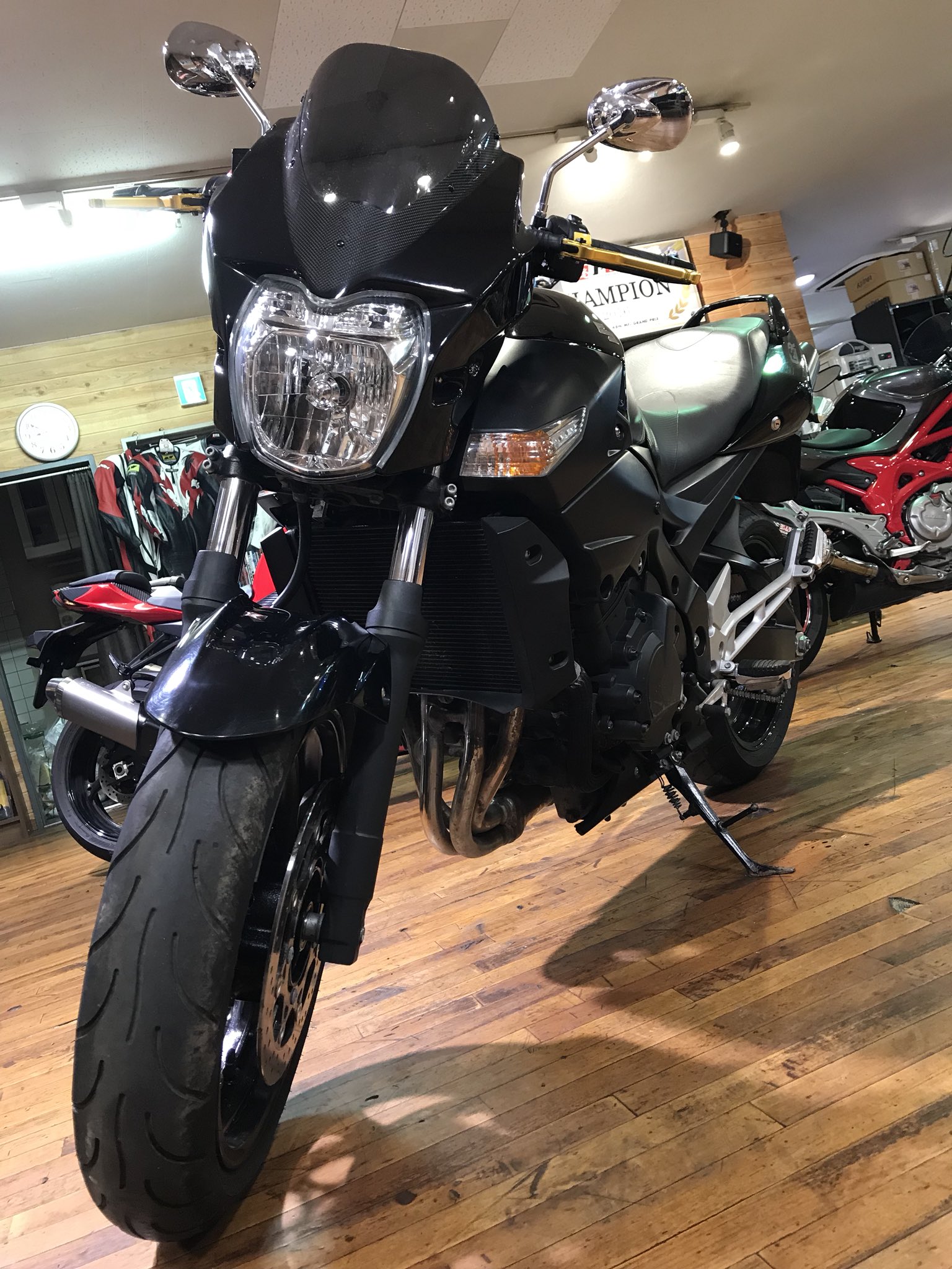 GSR400 マジカルレーシング アッパーカウル　ブラック 2006-2008 GSR400 - MagicalRacing