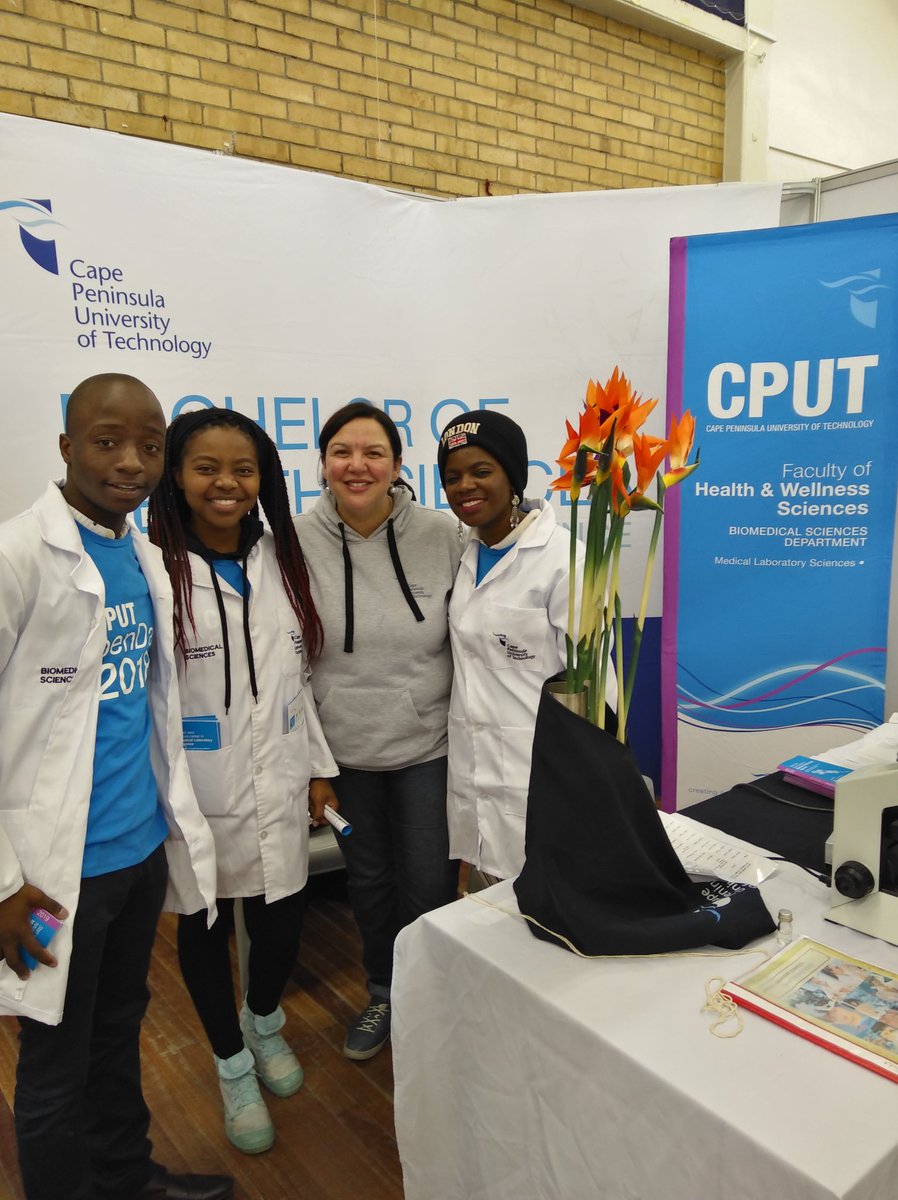 Wendy_Solomon's tweet photo. #CPUTOpenDay2018 #WeAreCPUT #medicallaboratoryscience https://t.co/cIxQquW2kd