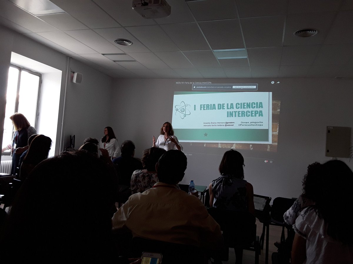 Tecnolga's tweet photo. Éxito total de #feriacepa en #IEDU18 de #fadultos!!! Enhorabuena @greztero y @nelavari :) https://t.co/NogRnMqPj1