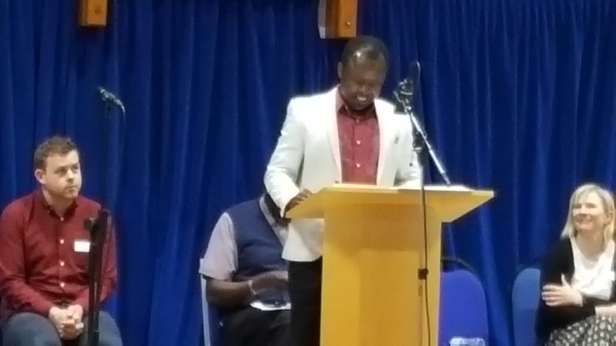 Nicholas Lebey speaking at the #embracingdisability service <a href="/Woolwich_Poly/">Woolwich Polytechnic</a> today <a href="/GPVinfo/">GreenwichParentVoice</a> <a href="/SouthwarkCofE/">Southwark Diocese</a>