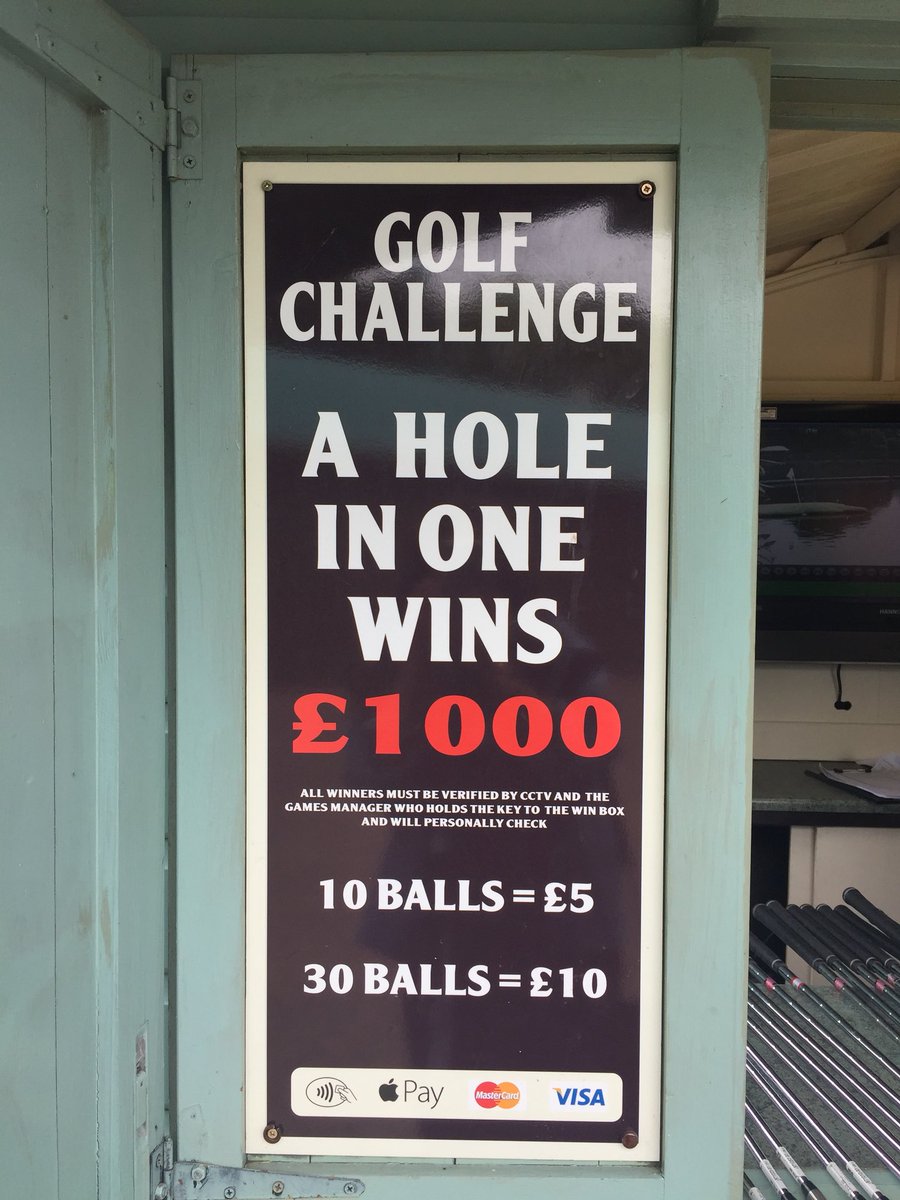 dancerasuolo's tweet photo. In Alton Towers and @TomHolloway04 only goes and gets a hole in one !!!! Can’t believe it. Drinks on you fella 😂😂😂 https://t.co/e7bXcbieGB