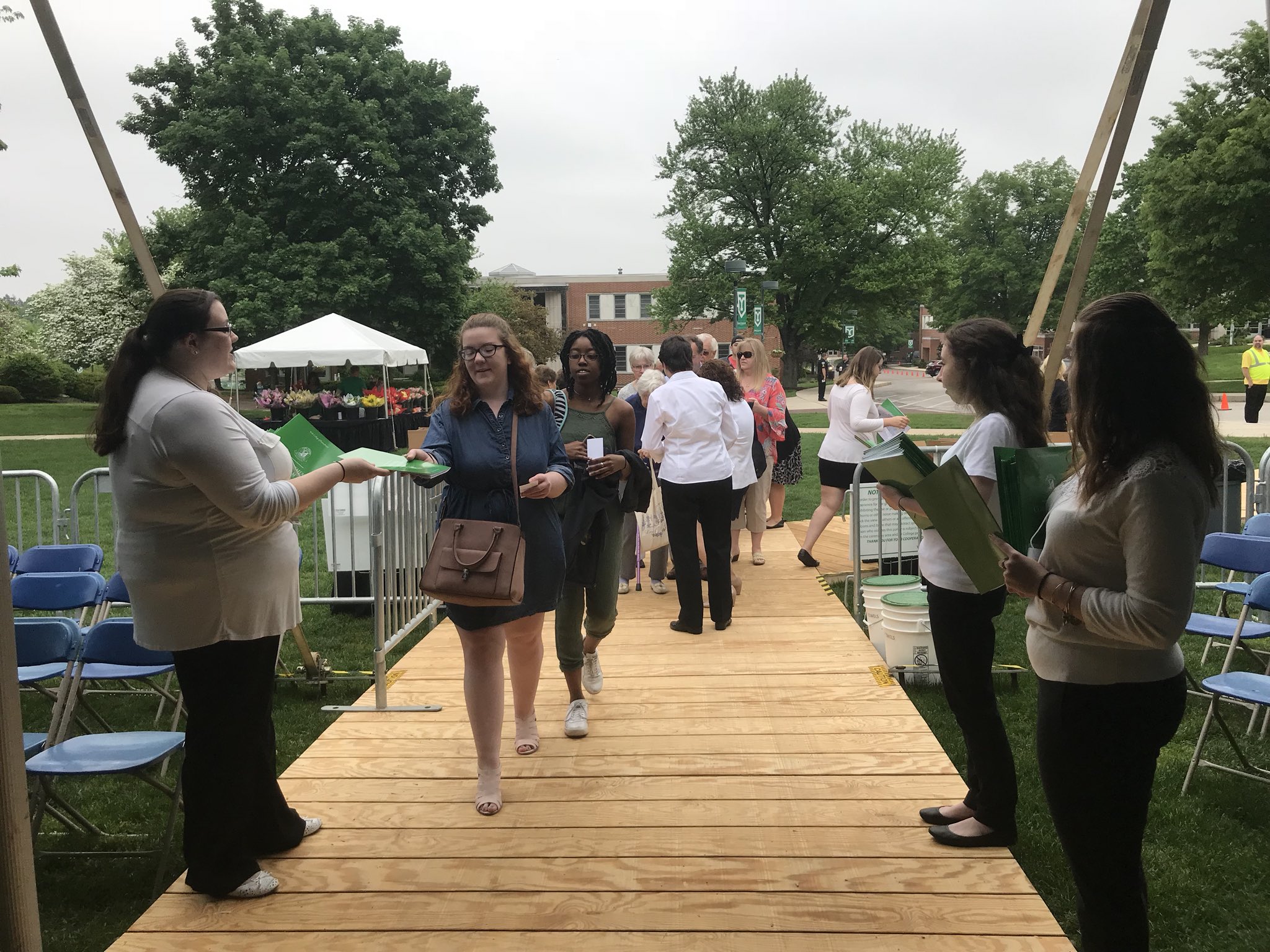 York College Alumni on Twitter "The tent is open and families are