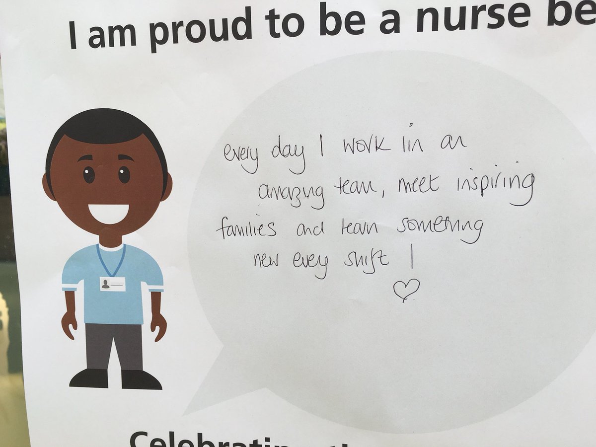 MicheMilner's tweet photo. Fantastic comments from our nurses  celebrating nurses’ day proud to be a nurse @RMCHosp https://t.co/o8Ec8B4xIK