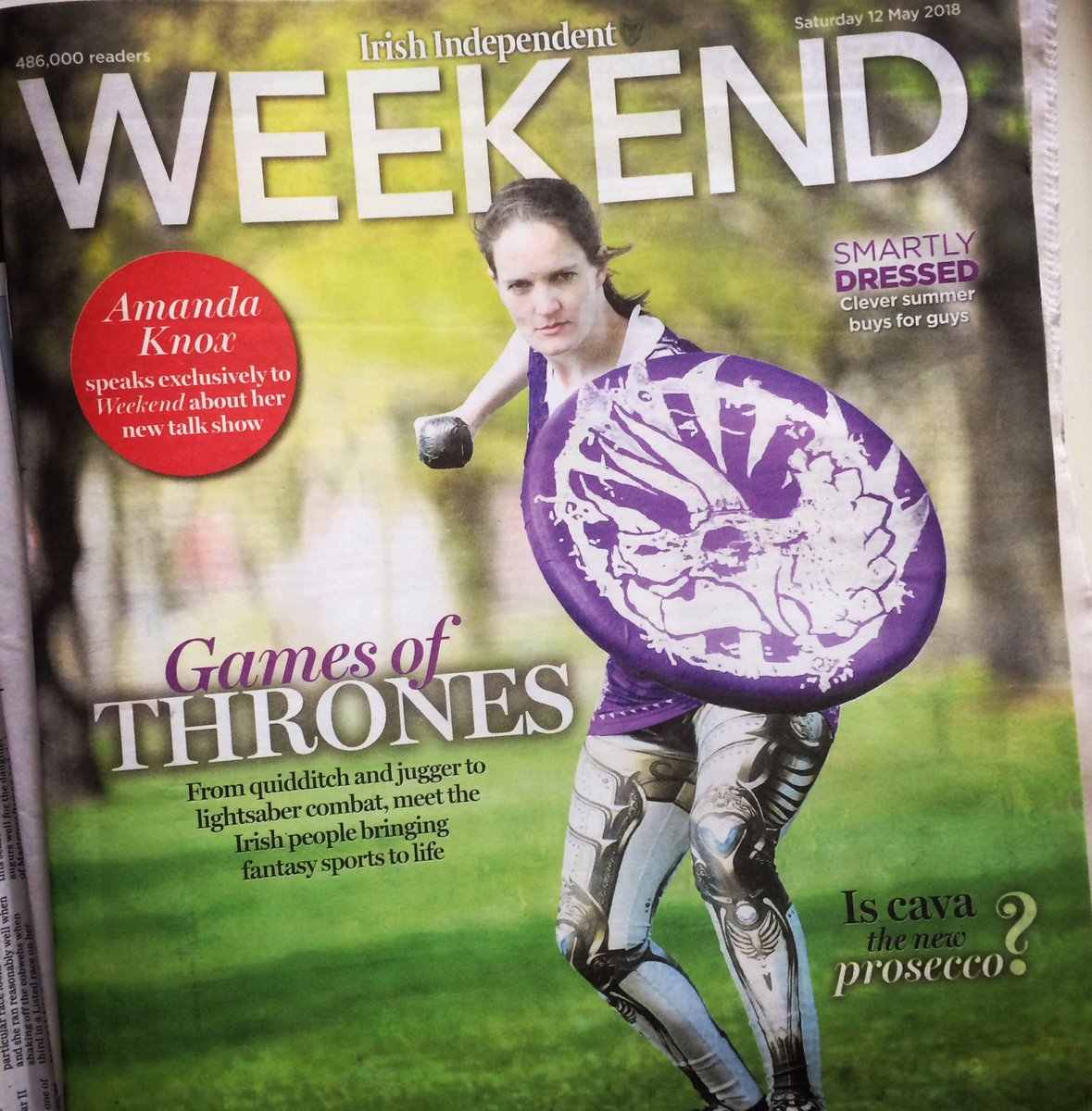 Jugger got featured in the Irish Independent! 
Rampage represent! 
@sarahbevan11 <a href="/FairviewMarino/">ᖴᗩᎥᖇᐯᎥᗴᗯ ᗰᗩᖇᎥᑎᗝ</a> 
#jugger #juggerireland #rampagejugger