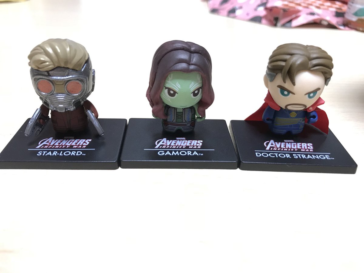 だ ちゃん Dahchan 創作折り紙作家どす در توییتر Marvelストアの戦利品1 ガチャやってきた スターロードとガモーラとドクターストレンジ アイアンマンとスパイダーマンとグルートも欲しかったけどきりがないから諦めたー