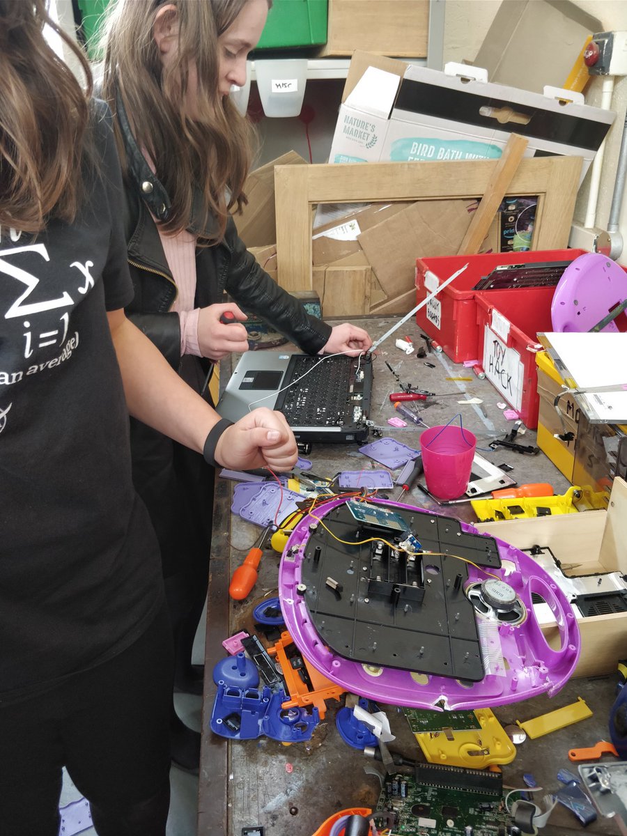 SparkPenketh's tweet image. #ArduinoDay2018 in full swing here at #Spark @PenkethSchool :)
