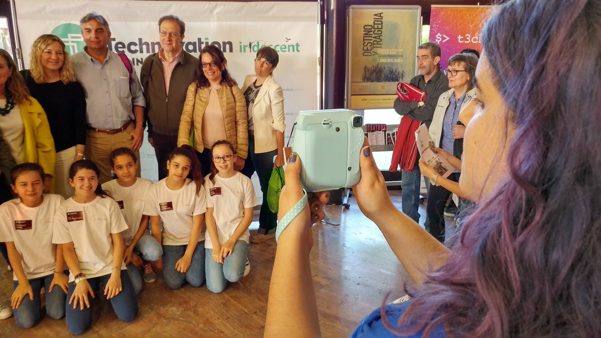 T3chFest's tweet image. «El talento tecnológico no tiene género» 👧 💻

#TechnovationMadrid18
 @empowertocode