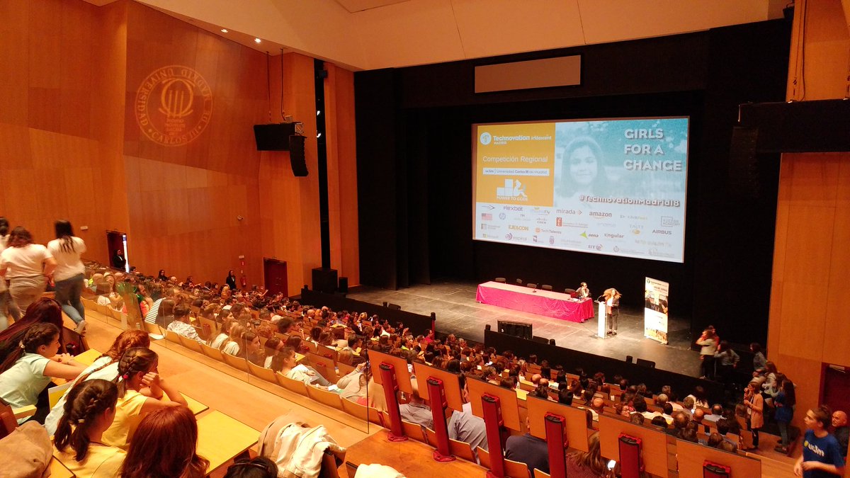 T3chFest's tweet image. «El talento tecnológico no tiene género» 👧 💻

#TechnovationMadrid18
 @empowertocode
