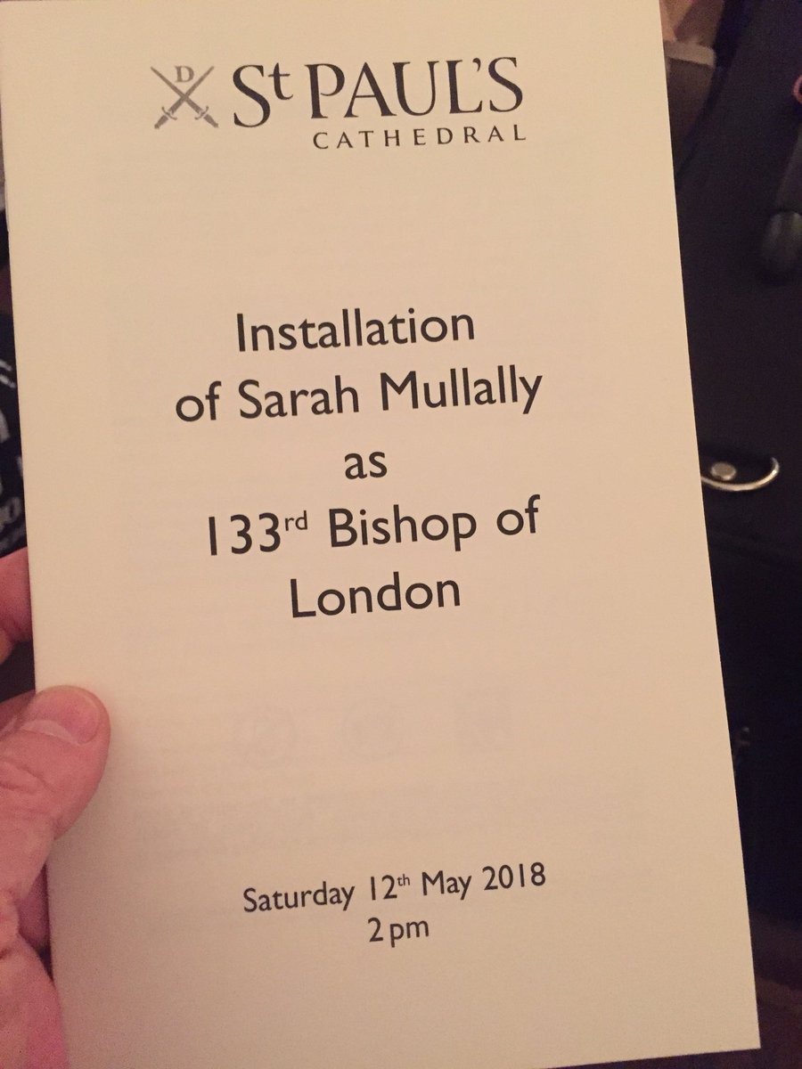 No gardening this afternoon! Off to welcome our new bishop Sarah as she prepares to garden in our corner of the vineyard.