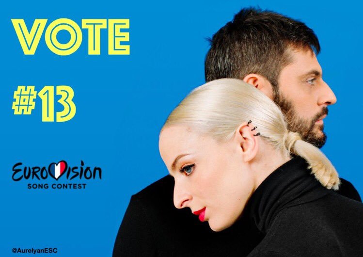 PSchydlowski's tweet photo. Vanavond kies nummer 13! 📱@MadameMonsieur
#Mercy #nummer13 #Eurovision https://t.co/KAlp66FSTU