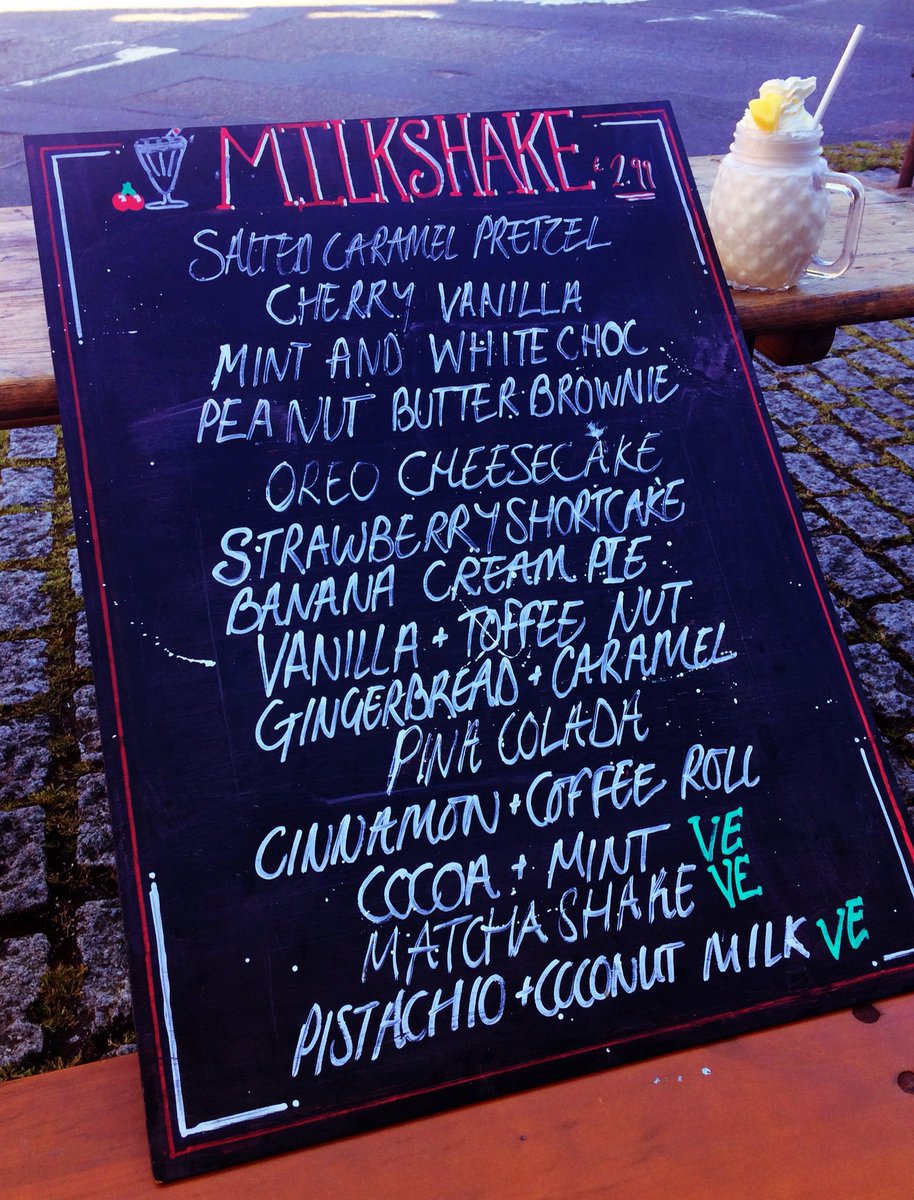 Happy Bank Holiday Weekend! As it’s going to be warm come &amp; cool down with one of our Milkshakes!! P.S we are closed on Monday! ☀️#Stroud <a href="/ShamblesMarket/">Shambles Market Stroud</a> @hubStroud <a href="/DiscoverStroud/">Discover Stroud</a>