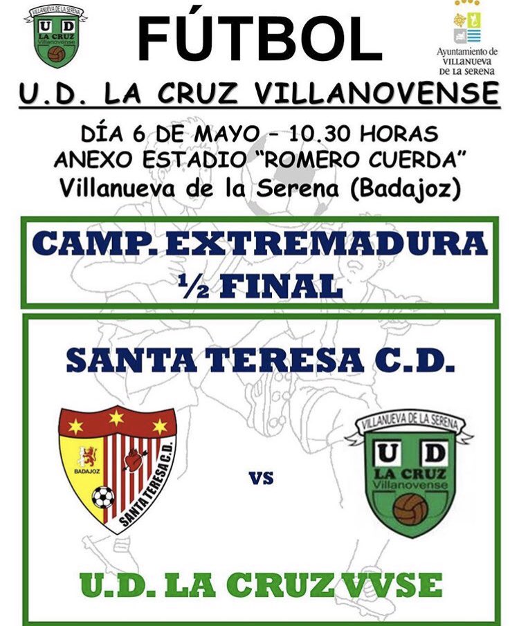 _mariabarquero's tweet photo. Campeonato de Extremadura                    Semifinales vamos niñas 💪🏻💚⚽️ https://t.co/de2zVHFE2E