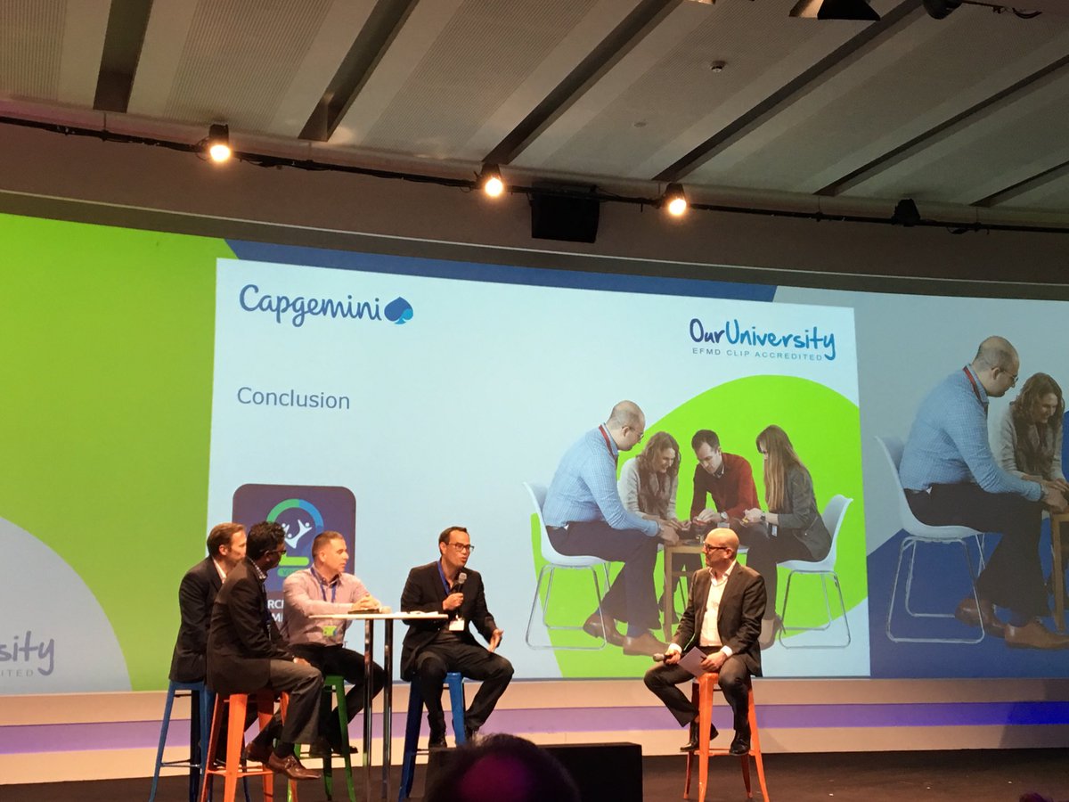 SAURABHKG's tweet photo. @wmukai at the closing plenary of #architectSummit at @Capgemini @LesFontaines_ https://t.co/3FMEEKEj2N