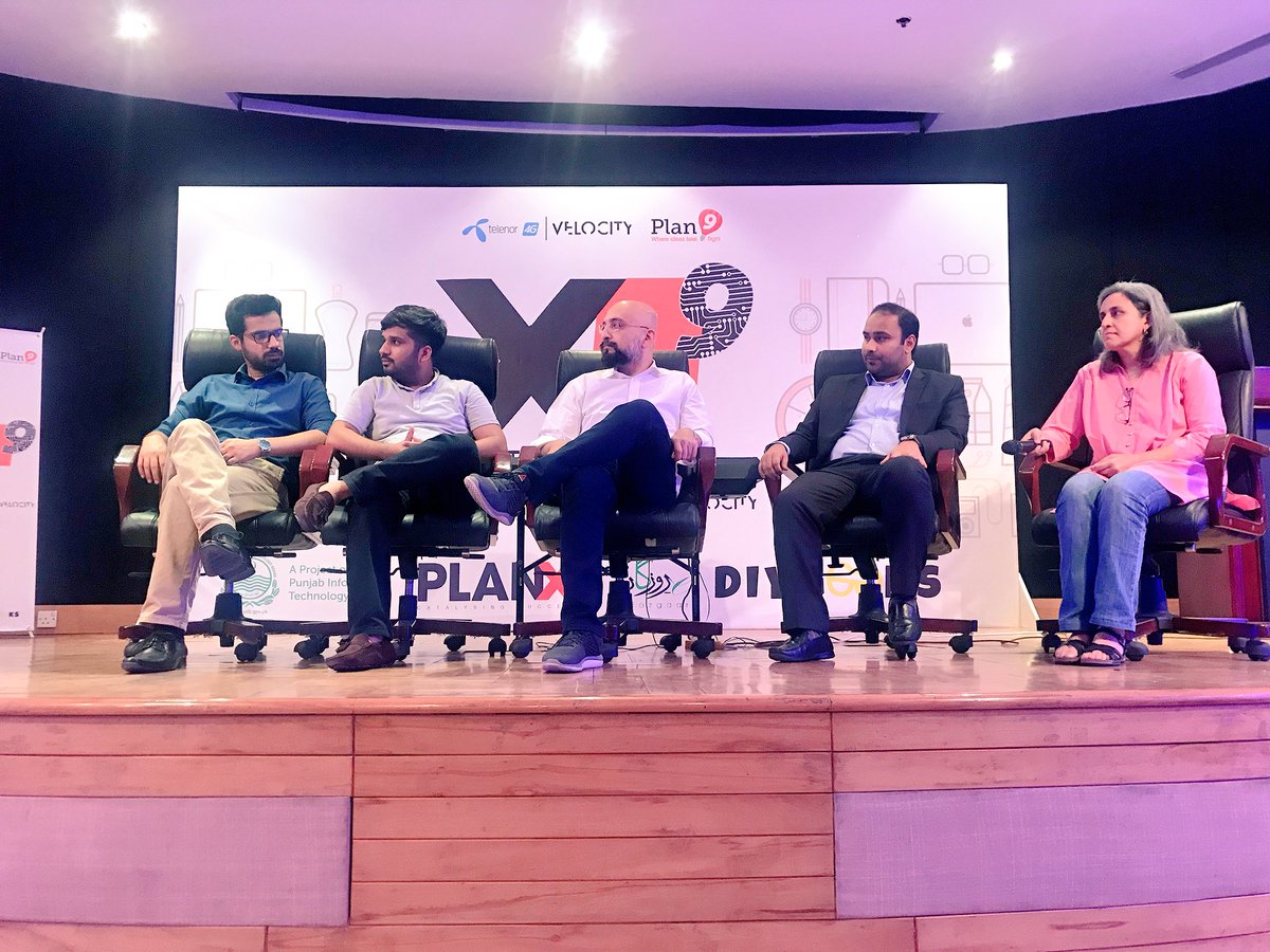 PlanX_PITB's tweet photo. The panel discussion on “The future of IoT in Pakistan” has just kicked off! The panelists include representatives from @telenorpakistan , @LinkedThings , Wattie and @PlanX_PITB alumni startups @diygeeks_org and @roboartio 

@erao is moderating the discussion https://t.co/TnEx5Zdx8V