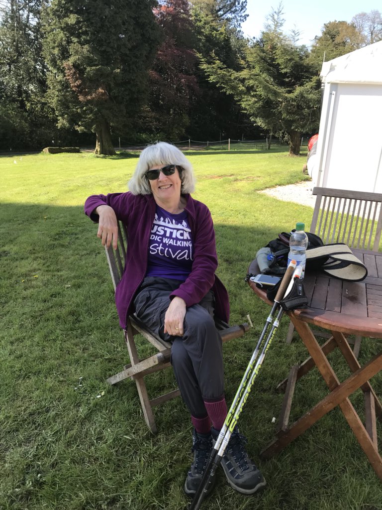 Arrow_Nordic's tweet photo. Start of Day 2 at the #Rustick @nordicwalkinguk Festival - it’s going to be glorious! https://t.co/XujBg8A0nb