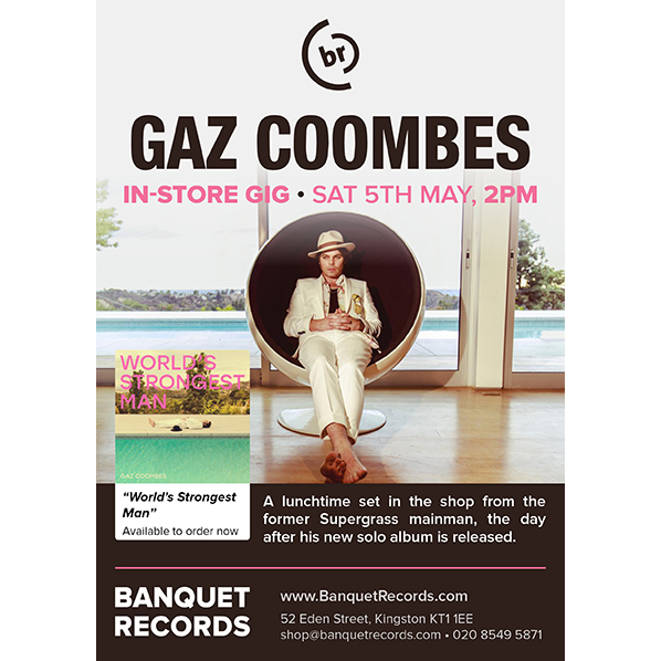 BanquetRecords's tweet photo. Sat: Gaz Coombes (sold out)
Tues: Snuff
Thurs: Frank Turner
Sun 13th: Ginger Wildheart 
https://t.co/AfXHdqrokN https://t.co/CtJpKgRMKS