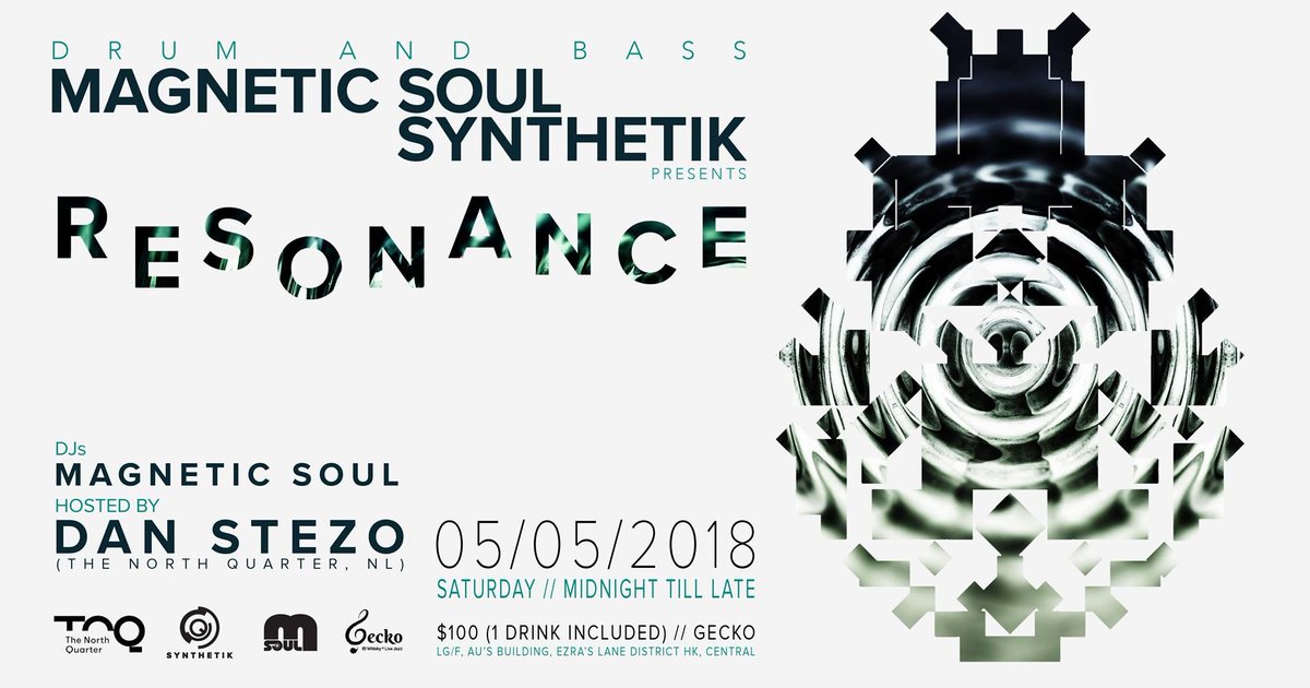 EastFormsDnb's tweet photo. Magnetic Soul &amp; Synthetik pres. Resonance w/ MC Dan Stezo May 05 (Sat), 2018 @ Gecko HK #HongKong #dnb #drumandbass

TŁOC Feedback × Subdued × Selected Night Promo Mix >>> https://t.co/Q5Rqk2uipA <<<

Itti Feedback × Subdued × Selected Night Promo Mix >>> https://t.co/hWF24kSdom https://t.co/5K1djyKf7t