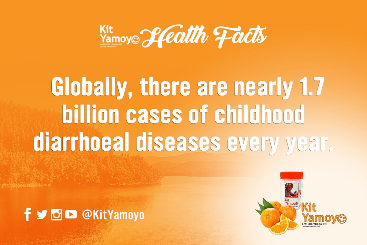 KitYamoyo's tweet photo. Globally, there are nearly 1.7 billion cases of childhood diarrhoeal diseases every year. #KitYamoyo #BeWise #BePrepared #BeatDiarrhoea https://t.co/wyOlMHribw