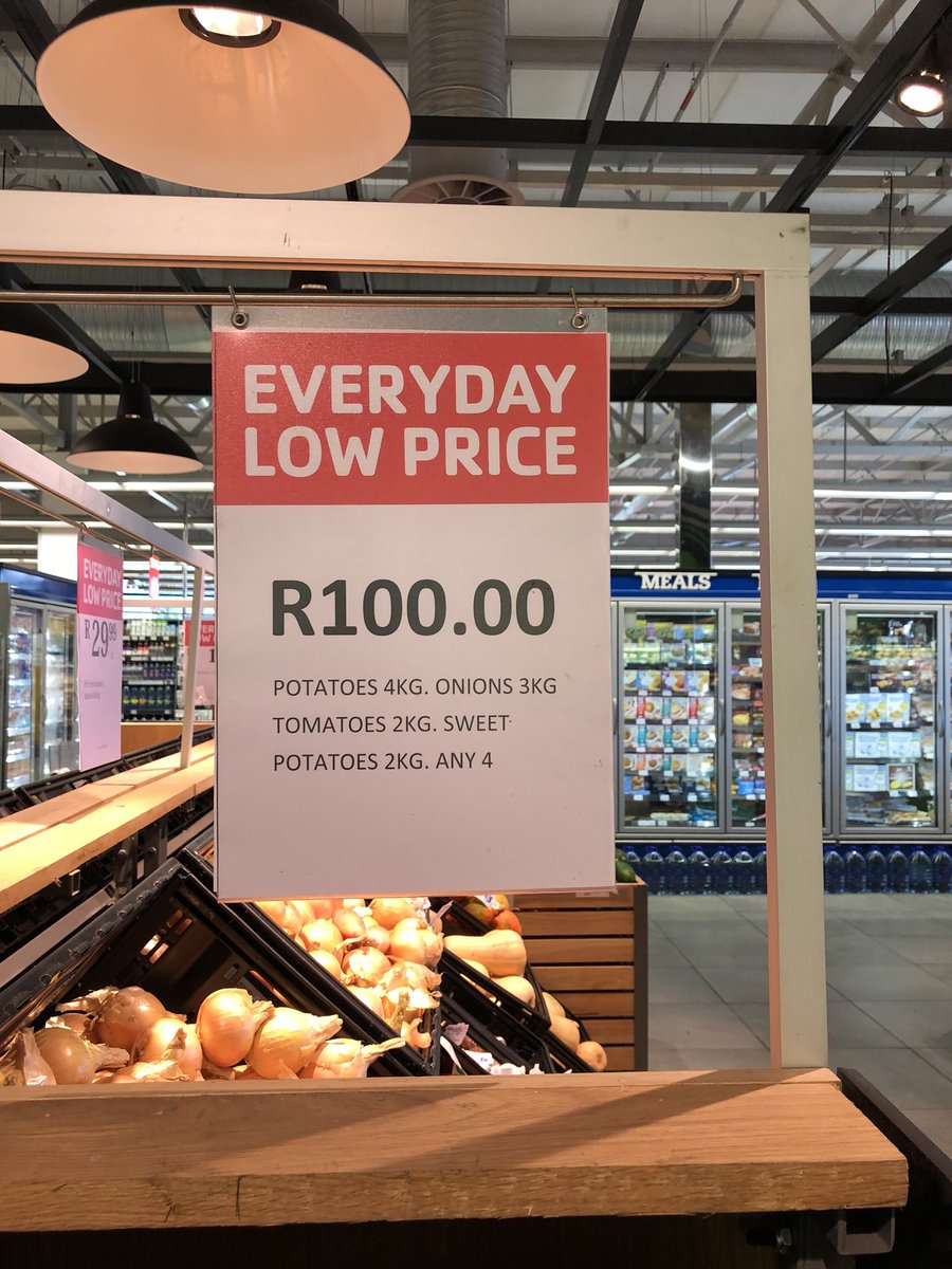 RRahbeeni's tweet photo. @PicknPay your Rosemead branch is running this new ‘special’ but even have stock of the onions. I like how the manager thinks it’s a joke that we expect him to make a plan for his customers https://t.co/JQt8zxpRtt