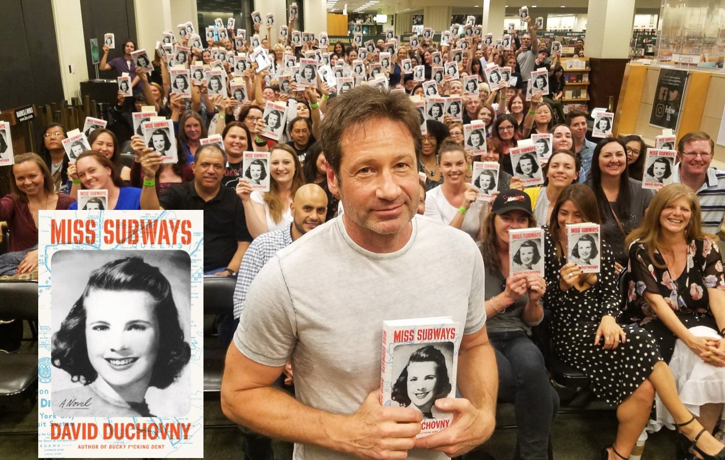 2018/05/04 - David at Barnes & Noble at The Grove  - Los Angeles, CA DcaA0MmXcAAzZNQ