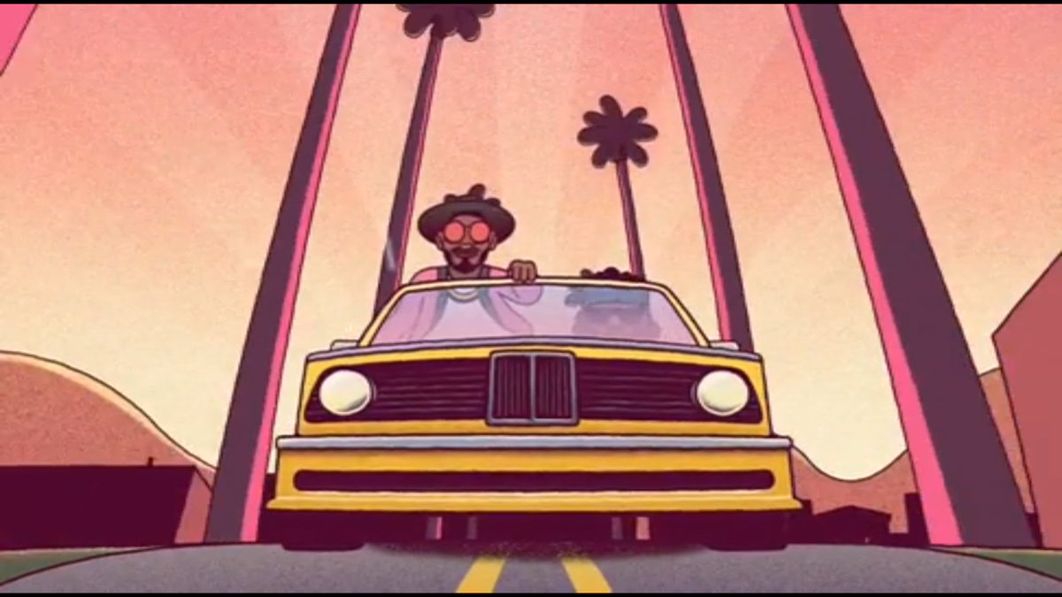 OnSMASH's tweet photo. You're gonna get a laugh out of @nxworries #LykDis animated video! 🌴🌴🌴

Just another day in CA https://t.co/U1WB77iqQq https://t.co/n1w0wNaoeT