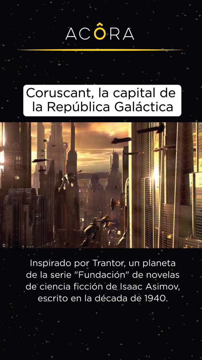 acoramx's tweet photo. Para celebrar #MayThe4BeWithYou les compartimos unas imágenes explorando la #arquitectura de #StarWars 🛸🌌 https://t.co/HazlsiVqPp