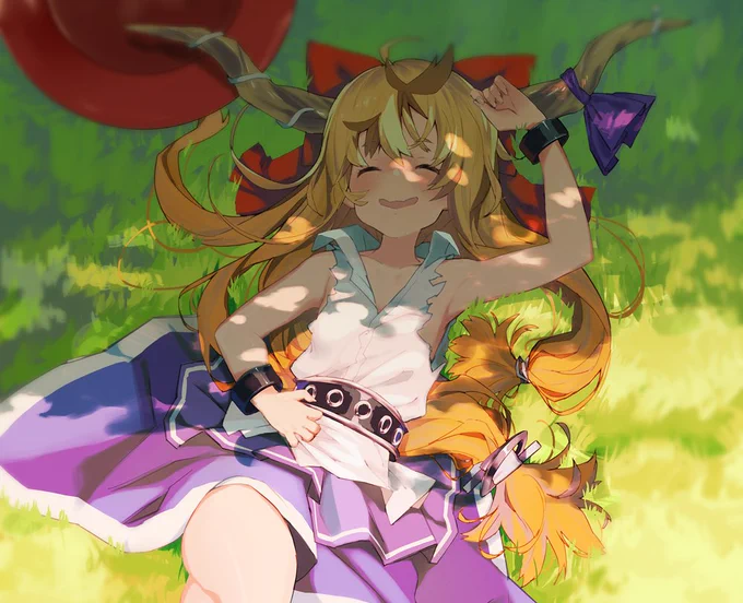5月6日に開催される例大祭に魔界の住民(@makaiJ )さん、ねつきさん(@netukitune )さんとの東方合同イラスト本を出します。
7年ぶりの例大祭参加でわくわくしてます。
スペースは「例大祭そ35ab」です、よろしくお願いいたします! 