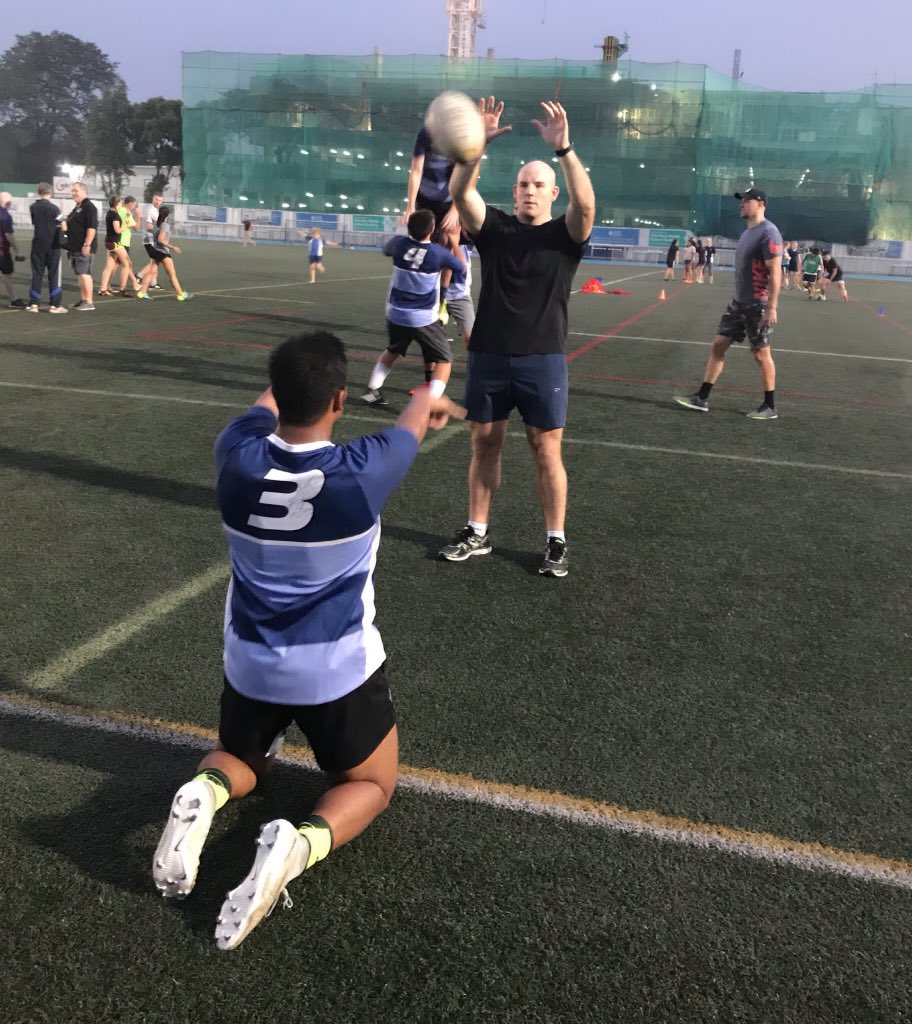 AdrianBrink1's tweet photo. Thanks @NathanSharpe5 &amp; @stevemoore83 for giving our #JIS rugby players an unforgettable experience last night! #JISdragons #ThisIsRugby #RugbyLegends @JISofficial https://t.co/ldwzSGY1Be