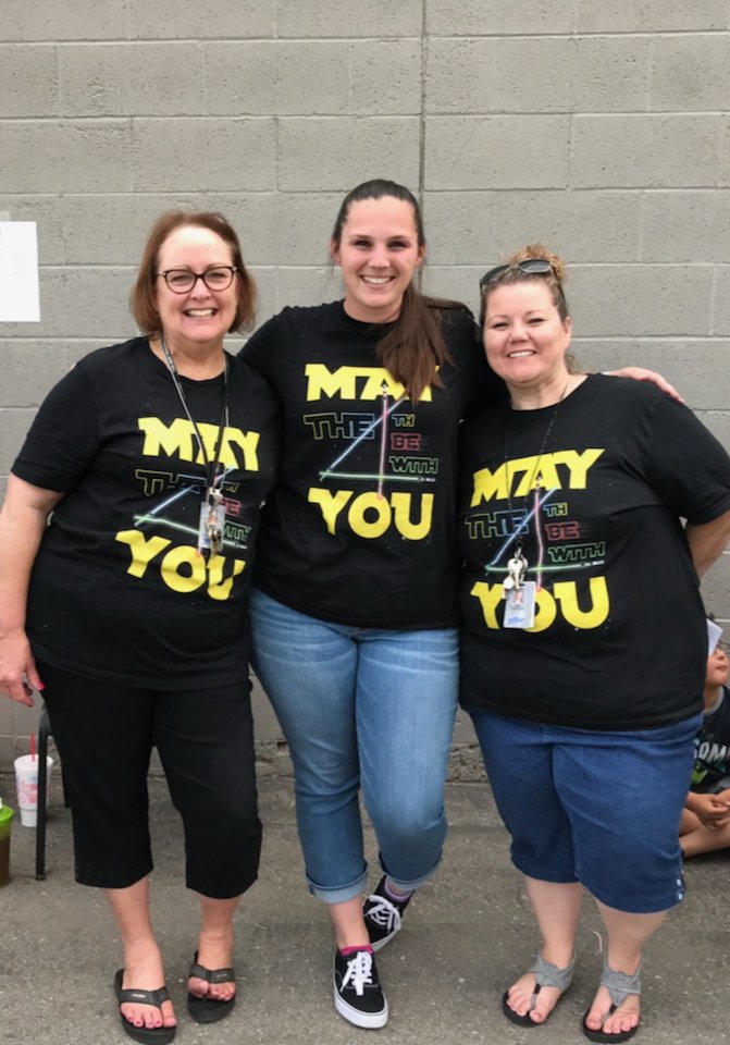 teacherkristi77's tweet photo. May the 4th be with you! #4thgrade #TeamBCSD #teamthorner https://t.co/wDLytdAEU4