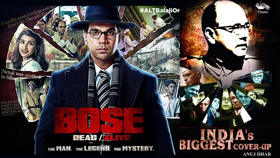 Anuj Dhar on Twitter: "Good news folks! @ektaravikapoor has given go-ahead for Season 2 of @altbalaji's hit series “Bose: Dead/Alive”! Can't wait to see and @RajkummarRao back in action over India's
