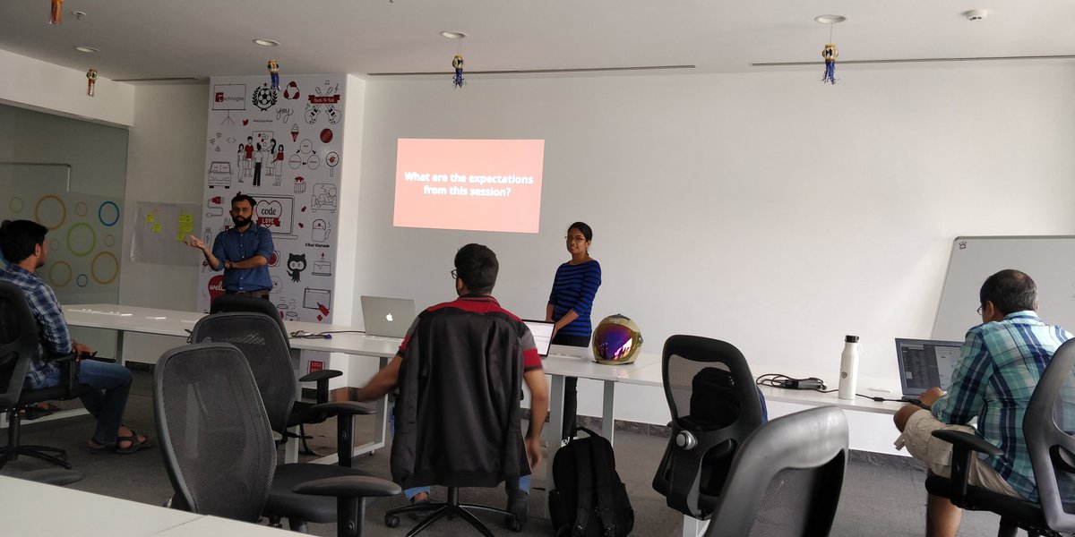 technogise's tweet image. #TechnoWise session by @LavanyaMohan210 @Priyank217 and @BagmarAnand underway at @technogise
#MADLab
#mobileautomationtesting