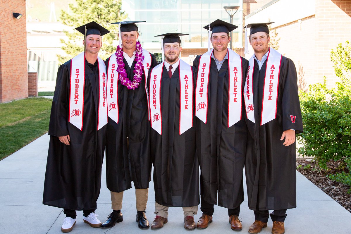 utahbaseball's tweet photo. University of Utah graduates! 🙌🏼🙌🏼 https://t.co/7dbwYnB3b5