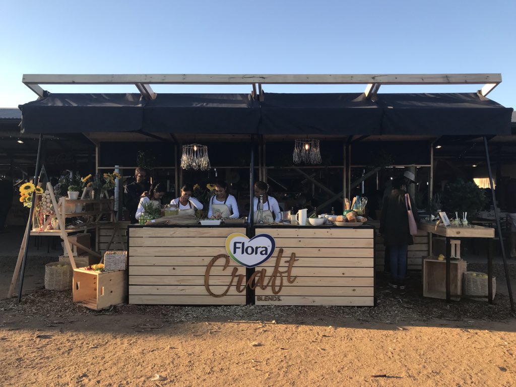floraheartSA's tweet photo. We’re live at Shongweni Farmer’s Market today with our exclusive range of Flora craft margarine. Come check us out at the Flora stand to give them a try. #LiveMoreLife #FloraCraft #ShongweniFarmersMarket https://t.co/bXCuBrw1iU