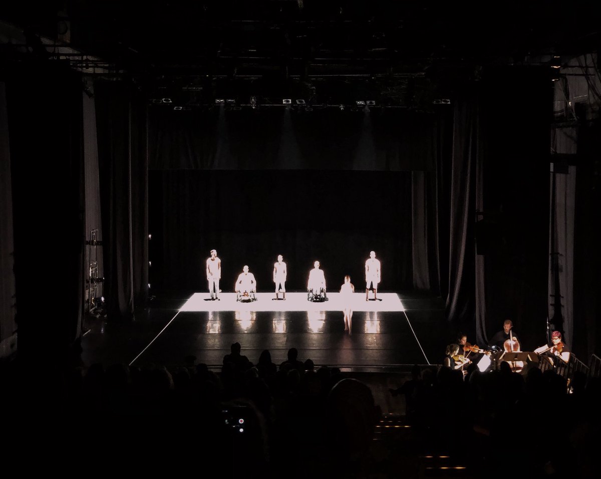 soundslikesue's tweet photo. Opening night at @AXISDanceCo RADICAL INCLUSION TOUR w/ disabled & nondisabled dancers collaborating. Get tickets! They host accessible experiences for folks who are blind, low vision. 💞
#AXISDanceCompany #30YearsofRuleBreaking #AXIS4Inclusion #Dance4All #uhaveabodyucandance https://t.co/pDOT4usfhu
