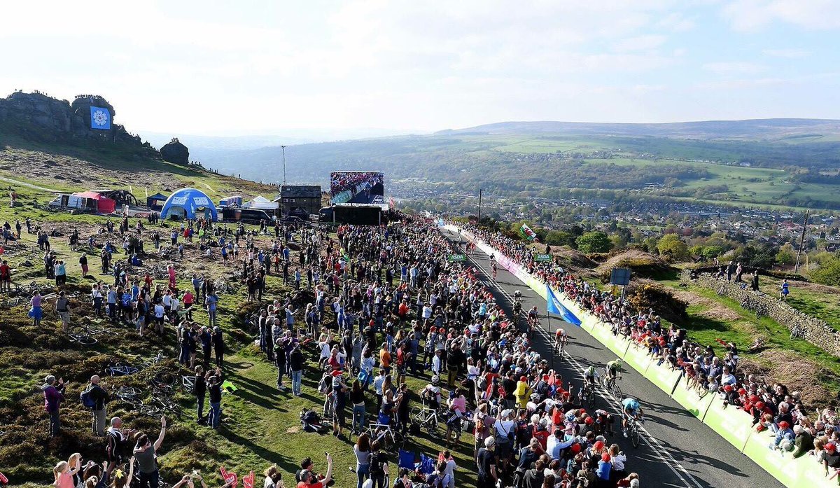 BfdCycleCircuit's tweet photo. Watching Le Tour de Yorkshire and the riders who have come out of Richard Dunn racing was amazing. But can we make the magic happen in Bradford in future or is that another city’s dream. https://t.co/fM2o9q6HgF