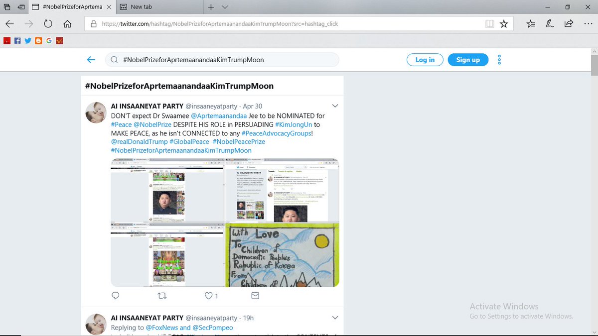 insaaneyatparty's tweet photo. Finally #SwedishAcademy has #WokenUp to the fact of "#ReducedPublicConfidence" in #NobelPrize! #WholeWorldKnows that only the #WellConnected are #Nominated to the @NobelPrize #NobelPeacePrize #GlobalPeace #SocialMediaImpact #TwitterImpact
#NobelPrizeforAprtemaanandaaKimTrumpMoon https://t.co/apUFDadoe1