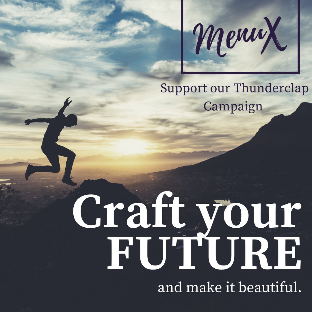 Support our #Thunderclap at  thunderclap.it/projects/69759… 

MenuX:say yes to the FUTURE

Coming soon On #IndieGoGo

#startup #MenuX #idea #campaign #crowdfunding #indiegogolaunch #agricofarms #Food #indiegogoproject #fundraising #plastic #saynotoplastic #plasticfree #SDGs #perks