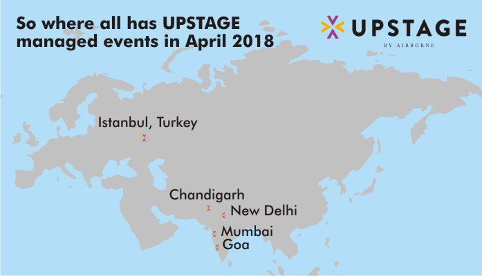upstageglobal's tweet photo. Leaving our mark across the Globe!
#UPSTAGEbyAirborne #UPSTAGENow #UpstageDiaries #UpstageYourEvent #HaveYouUPSTAGEDyet #Delhi #Mumbai #Istanbul #Turkey #Goa #Chandigarh https://t.co/K9Vigfaduq