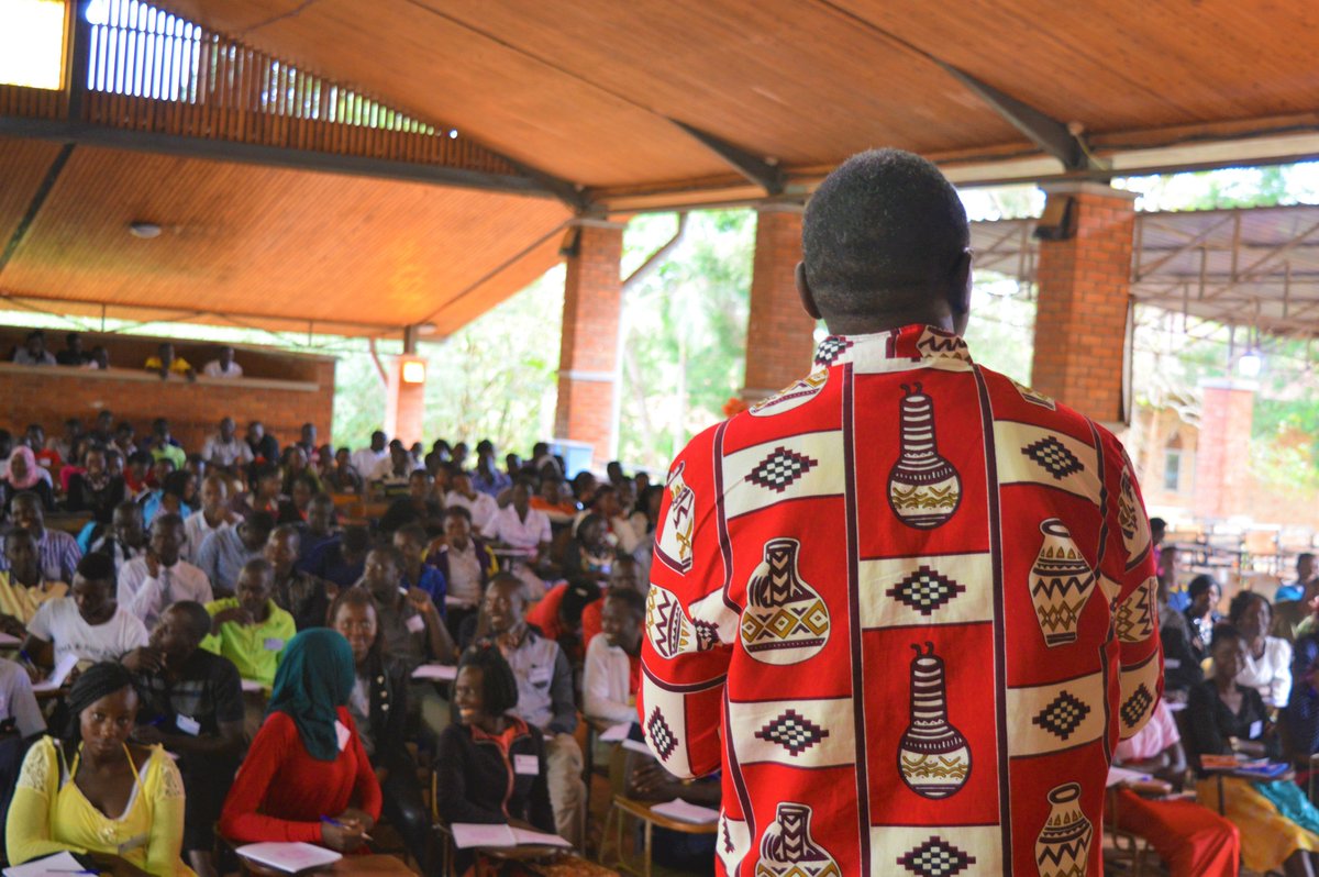'Whatever decision you make while at University will contribute to your Destiny. You have to pray about it!' - Rev. Amos Kimera. 
The UCU Pre-Campus Summer at its peak. 
@UCUniversity @stm_canada @UNICEFUganda @RwenzoriUg @newvisionwire @Rotary #UCUsummerCamp #TheRoadAhead