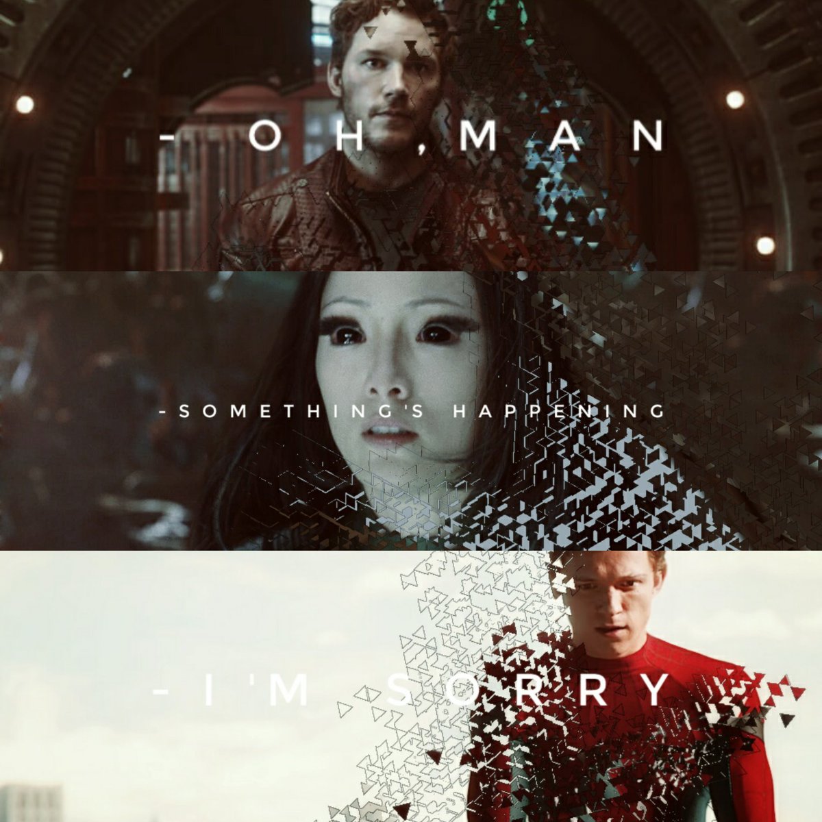 wellsooooo's tweet photo. - Goodbye 

#InfinityWar https://t.co/b5apq0PbQD