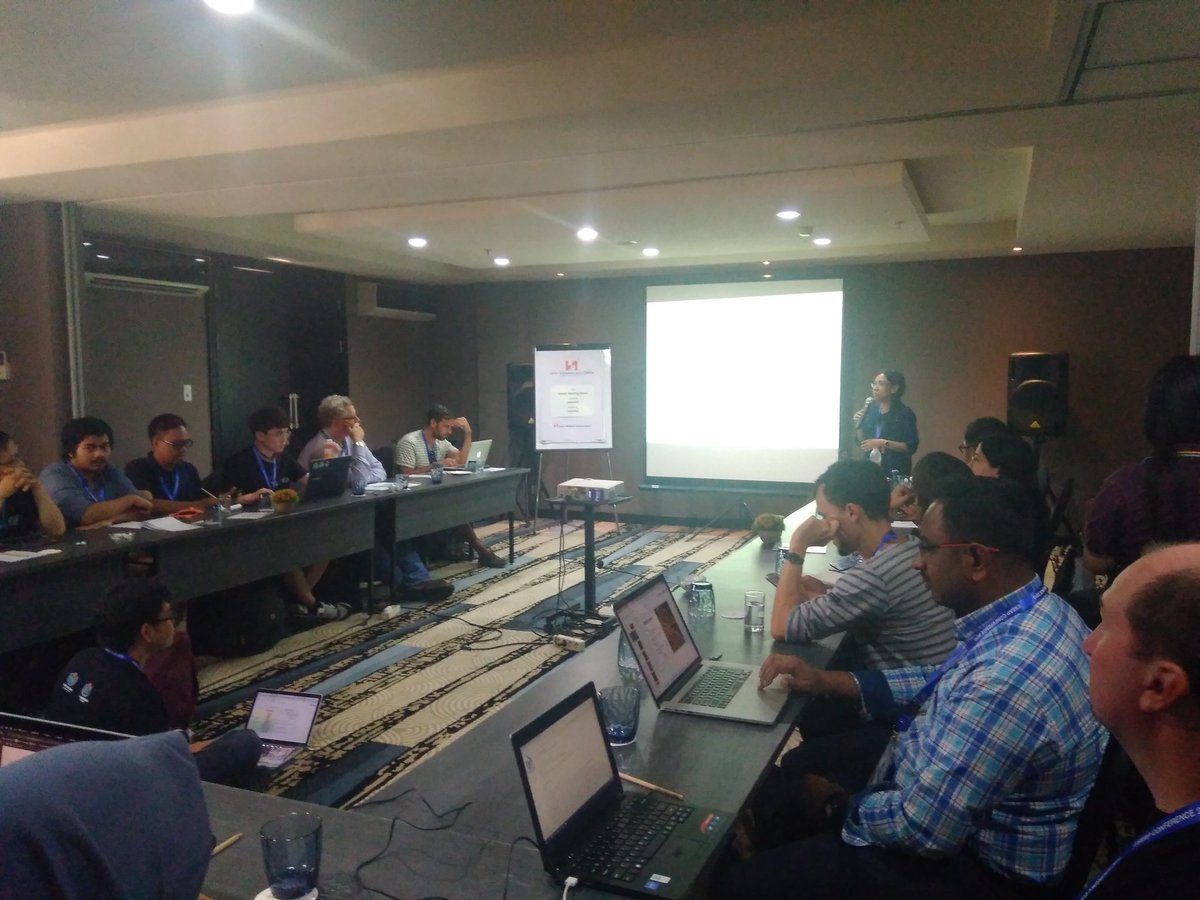 Belinda B. Ballesteros from Philippines is sharing her experience about improving contents on the Waray Wikipedia from 2014-2017. #ESEAP #ESEAPCon18